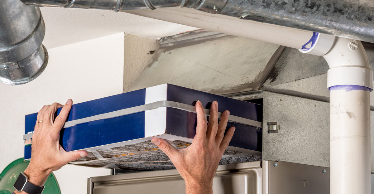 HVAC filters require periodic cleaning or replacing