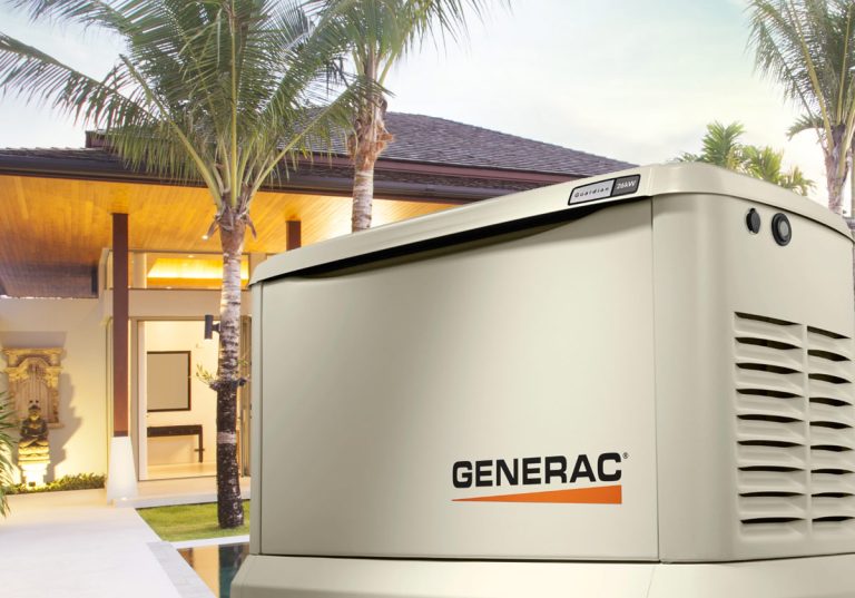 Generac Guardian 26kW standby generator for home power backup