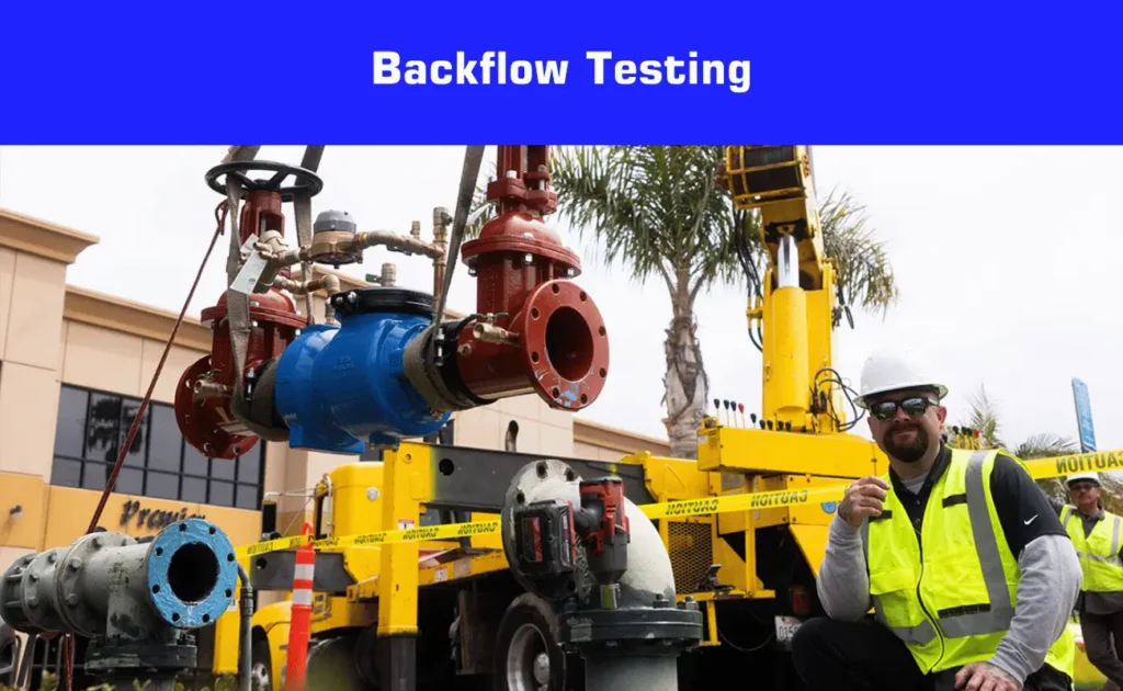 Backflow testing