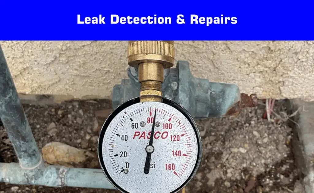 Leak detection and repairs