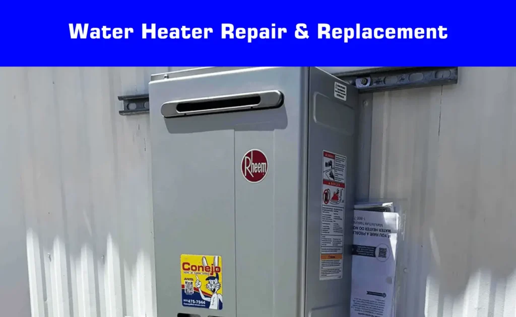 Water heater repair and replacement