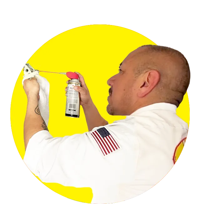 Garage door maintenance